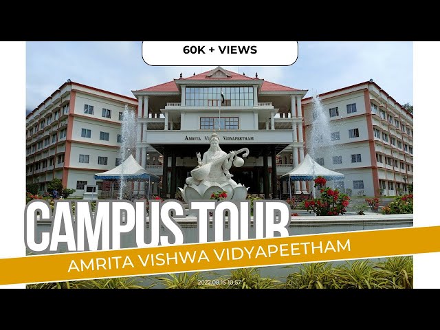 AMRITA Vishwa Vidyapeetham, COIMBATORE Campus Tour | Part 1|  #campustour  #university #viral