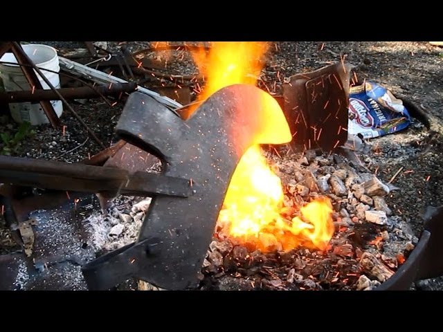 Make a Blacksmithing Forge quick and easy
