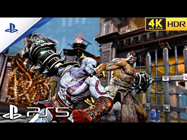 (PS5) GOD OF WAR 3 Remastered - KRATOS VS HERCULES Fight | ULTRA Graphics Gameplay [4K 60FPS HDR]