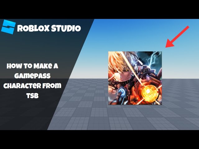 How to make a Gamepass Character From The Strongest Battlegrounds!(Roblox Studio Scripting Tutorial)