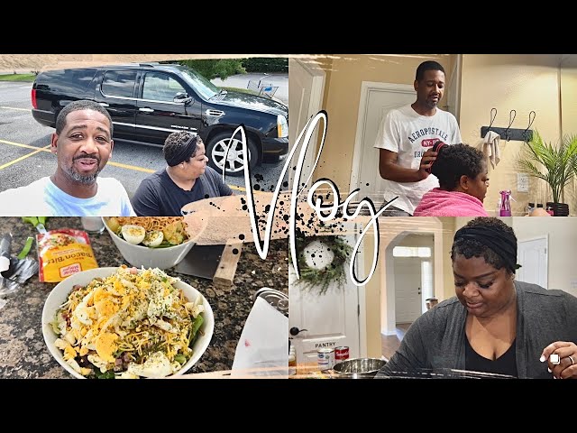 MY HUSBAND DOES MY HAIR | FIRST TIME FOR EVERYTHING | HE’S THE BEST | IN THE KITCHEN
