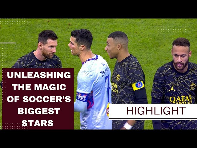 🤣🤣Unleashing the Magic of Soccer's Biggest Stars | Ronaldo, Messi, Dybala, Mbappe, and Neymar