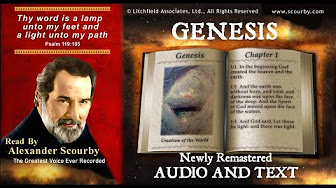 The Holy Bible - Genesis to Revelation - Read by Alexander Scourby - KJV