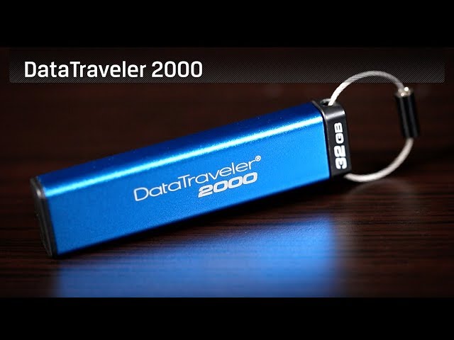 Bezpieczna pamięć USB z klawiaturą - Kingston DataTraveler 2000