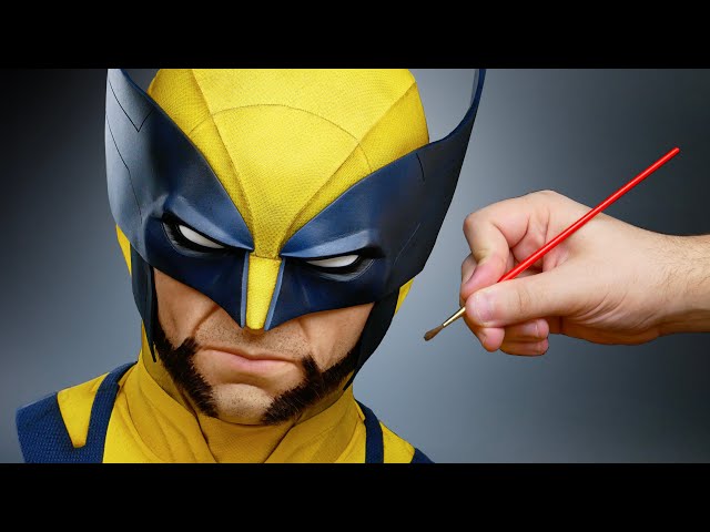 Wolverine Mask Build Timelapse - Deadpool & Wolverine