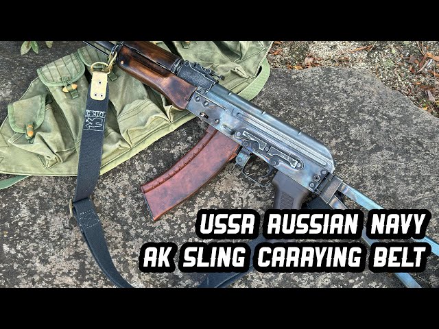 USSR Russian Navy AK Sling Carrying Belt