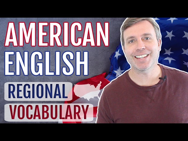 US Regional Vocabulary You Need to Know 🇺🇸  (+ Lesson Notes)