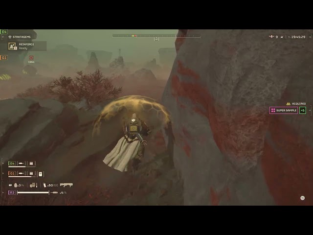 Helldivers 2 Helldive bile spewers massacred by squad  but I extracted the samples