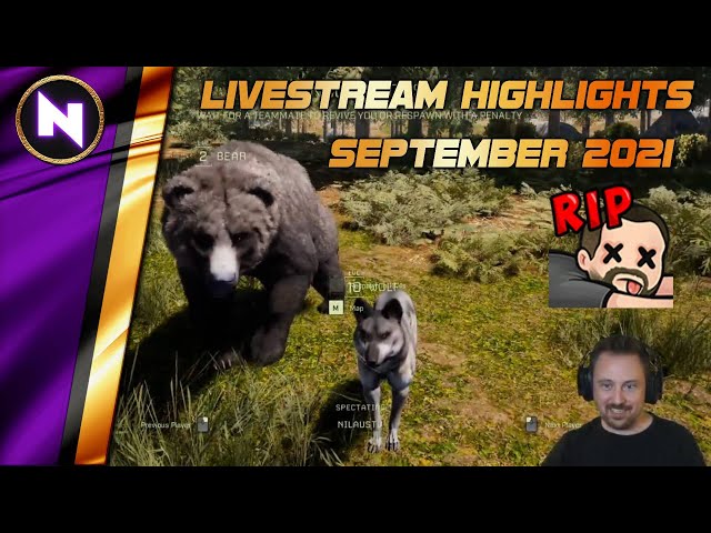IT WAS ALWAYS ABOUT THE BEARS! | Twitch Highlights | September 2021