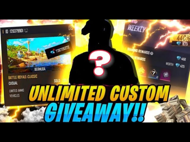Free Fire Live Giveaway || Live Coustom Giveaway ||Free Fire Coustom Room||#live#ff#freefirelive#ff