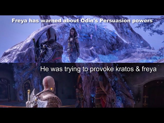 Freya Has Warned Kratos - The Sign Wasn't Right With Tyr Part 7