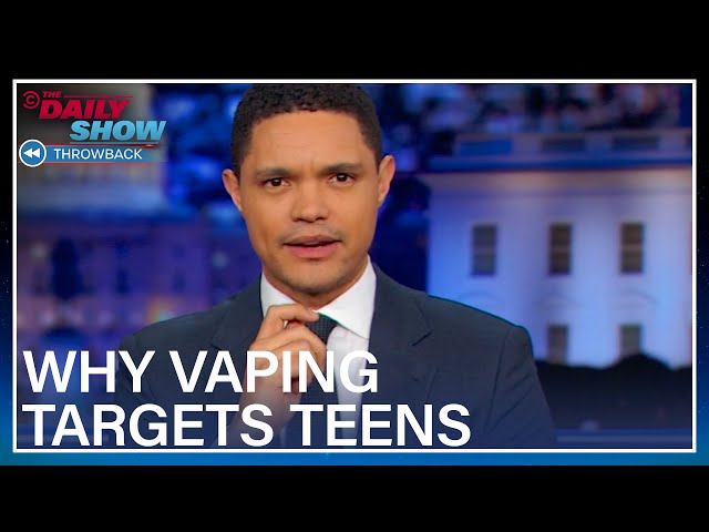 The Rise of Vaping - If You Don't Know, Now You Know | The Daily Show