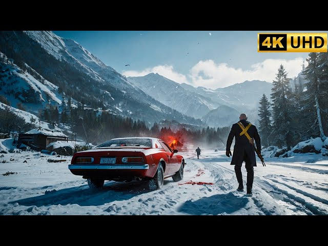 Epic Battle in the Snow | Immersive Ultra Realistic Graphics [4K 60FPS HDR] Gameplay HITMAN 3