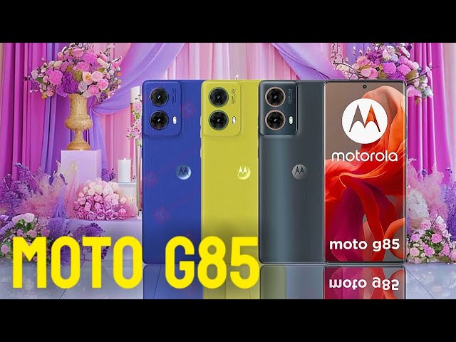 Motorola Moto G85 | official video trailer | stabilize | PUBG test | official price