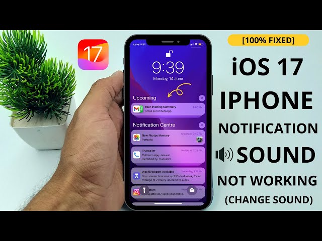 How to Fix Notification Sound Problem After iOS 17 Update