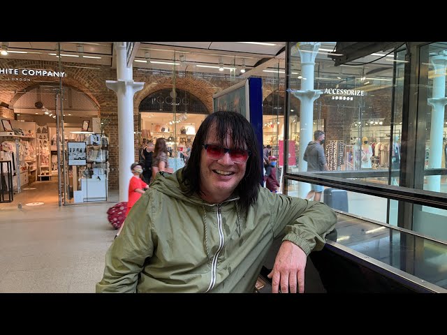 TERRY MILES LIVE-STREAM - ST PANCRAS  STATION LONDON - 15th / JULY / 2021