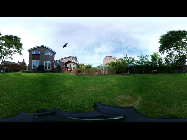 360 Time lapse in the garden in Manor road