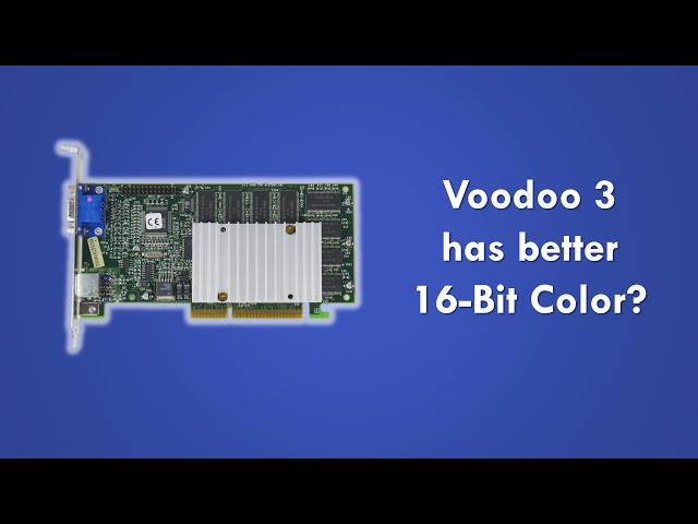 3dfx Voodoo 3 16-Bit Color Quality
