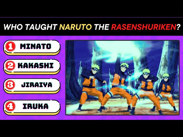 Legendary Naruto Quiz | Try Not To Get Any Wrong