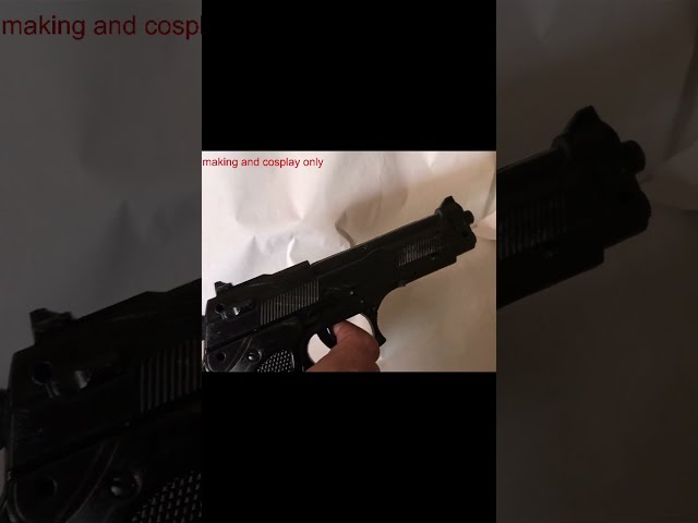 Cheap Toy Guns to realistic Props for Filmmaking - #shorts - Full video in 1st comment