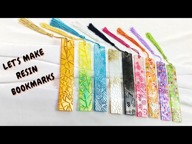 Resin Bookmark Ideas with Name | Resin Bookmark for beginners | Resin Bookmarks Molds