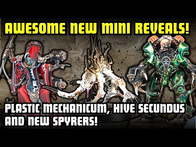 Necromunda SECUNDUS, New Spyrers and Plastic Mechanicum! Huge Warhammer Reveals!