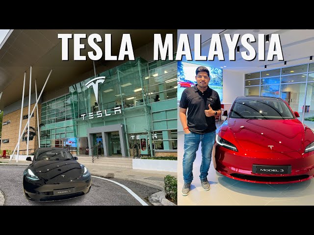 TESLA Centre Malaysia | Test Drive Tesla Model 3 and Model Y | Experience Centre Cyberjaya