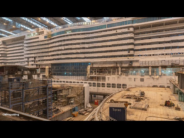 IONA | short view at the construction of P&Os new flagship | 4K