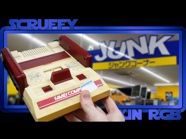 Rare Retro Game Finds in Japanese Hardoff Junk