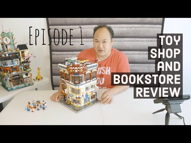Toy Shop and Bookstore Set - A XINGBAO Brick Review 01006