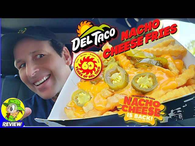 Del Taco® Nacho Cheese Fries Review 🌅🧀🍟 Nacho Cheese Is Back! 🤩 Peep THIS Out! 🕵️‍♂️
