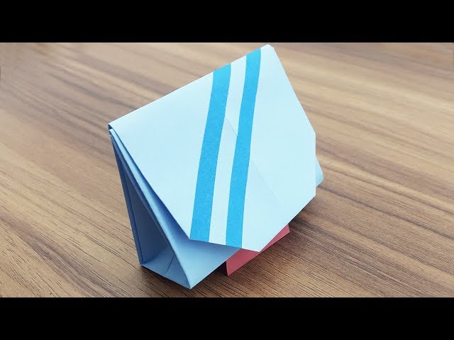 How to make a Paper Purse Handbag - Origami Purse easy making tutorial