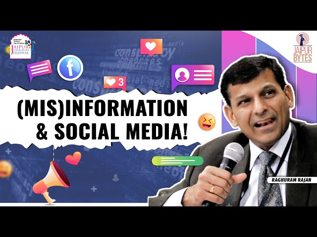 ‘Media cannot be dominated by one view!’ says Raghuram Rajan | Jaipur Bytes Podcast
