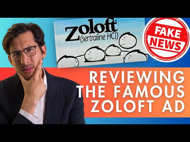 Reacting to Famous Zoloft Commercial (MAJOR Misinformation) #zoloft #socialanxiety #pharmamarketing