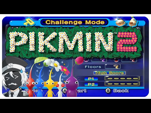 Pikmin 2 Challenge mode is easy...