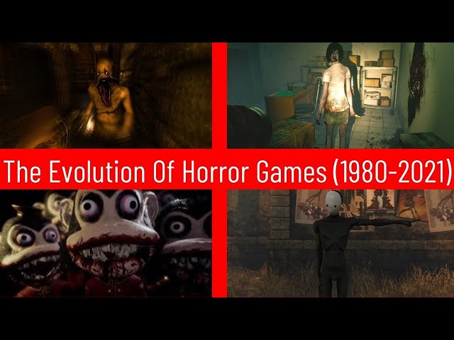 The Evolution Of Horror Games (From 1980 - 2021)