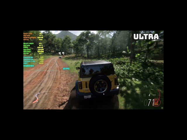 Forza Horizon 5 |1080p| GTX 1050Ti+Ryzen 5 2600|ULTRA SETTINGS|PC Gameplay