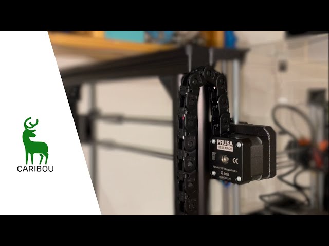 Energiekette für x-Achse am Caribou 3D Drucker montieren [Tutorial] | JanTec
