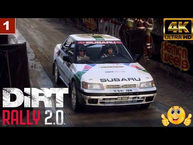 DiRT Rally 2.0 gameplay Subaru Legacy RS Logitech g27 🔴