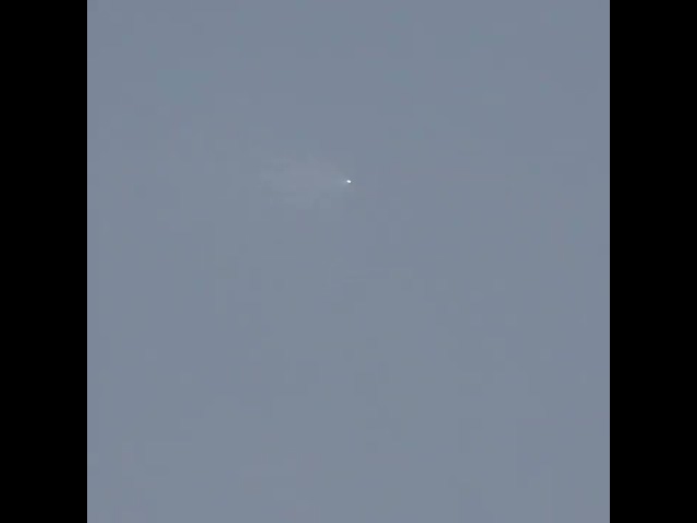 falcon 9 from vandenberg af base as seen from further north