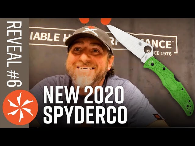 New Spyderco Knives: Reveal #6 in 2020 Coming Soon: KnifeCenterview