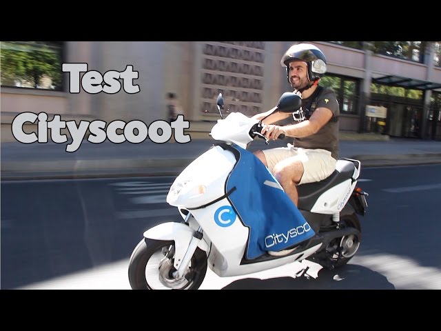 Test de Cityscoot : le scooter électrique en libre service