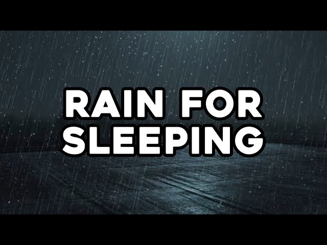 🔴 Very Heavy Rain to Sleep FAST and Stop Insomnia, Block Noise & Mask Tinnitus
