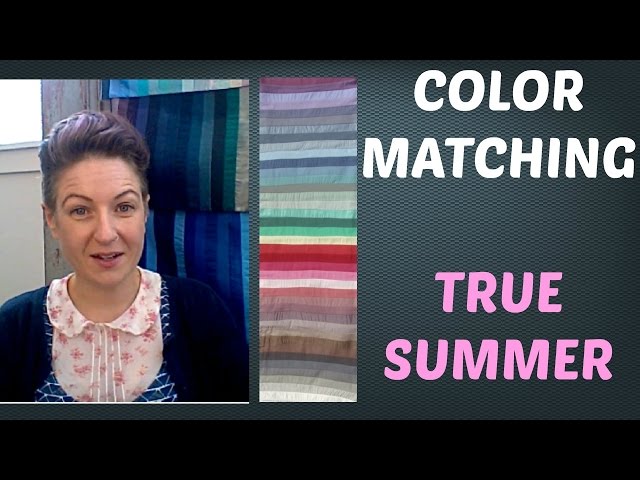 Summer Color Palette - Mix and Matching Colors for Clothing | Cool Skin Undertone | Color Analysis