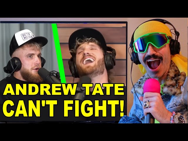Logan Paul DELUSIONAL about FIGHTING ANDREW TATE!