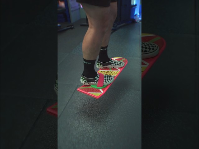 Hoverboard finally works! #backtothefuture #80s #shorts