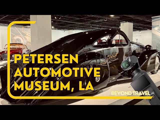 Shot on DJI Osmo Pocket 3 - LA's Most Iconic Car Museum