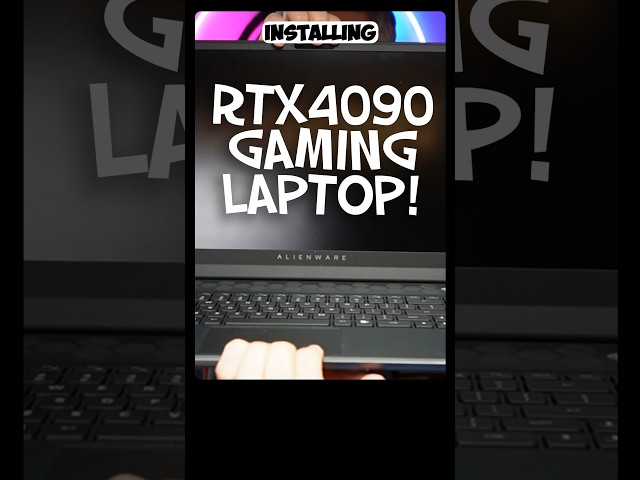 Build the perfect gaming RTX4090 laptop! #shorts #gaming  #laptop
