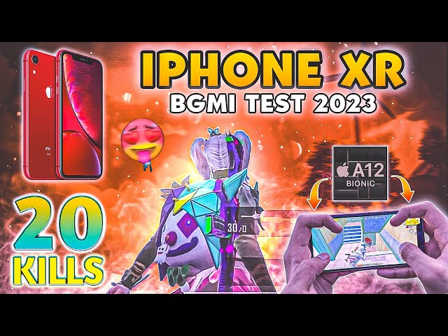 🔥Iphone XR BGMI Test in 2023: Unbelievable Performance With Screen recording