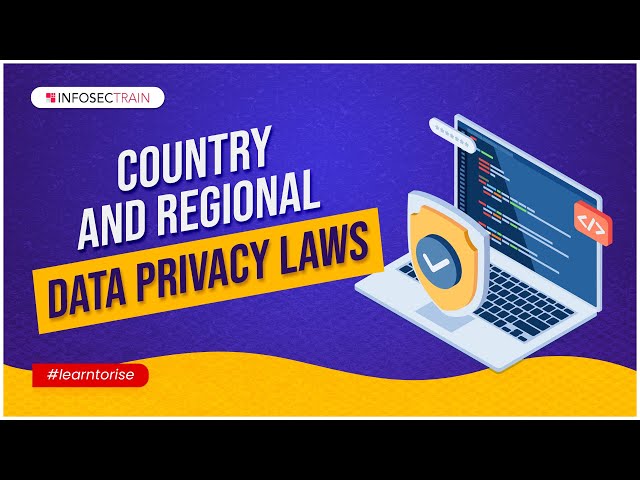 Country and Regional Data Privacy Laws | Data Privacy Laws | InfosecTrain